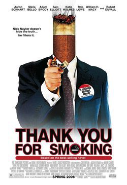 Cartel de Gracias por fumar