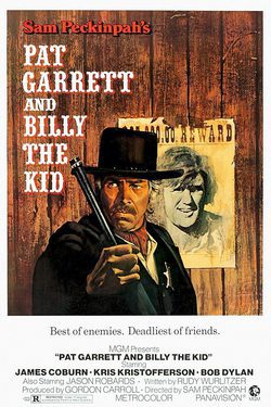 Cartel de Pat Garrett y Billy the Kid