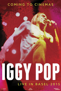 Cartel de Iggy Pop: El concierto de Basilea