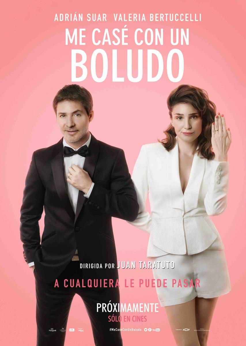 Cartel Póster Oficial de 'Me casé con un boludo'
