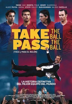 Cartel de Toca y pasa el balón