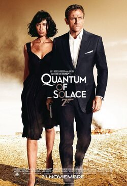 Cartel de Quantum of Solace