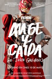 Cartel de Auge y caída de John Galliano