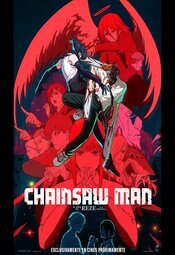 Cartel de Chainsaw Man - La película: El arco de Reze