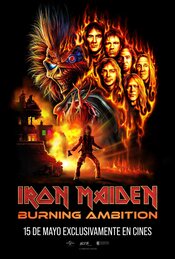 Cartel de Iron Maiden: Burning Ambition