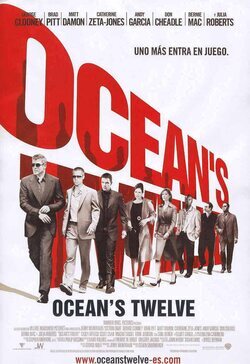 Cartel de Ocean's Twelve (Uno más en el juego)