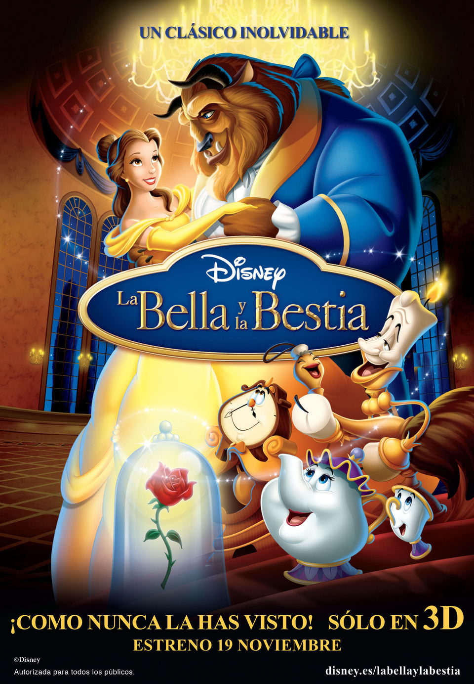La Bella Y La Bestia 1991 Pel cula ECartelera