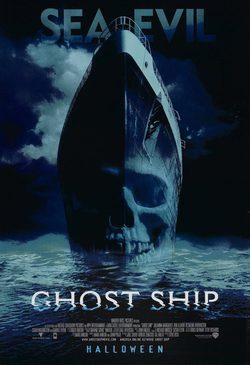Cartel de Ghost Ship. Barco fantasma