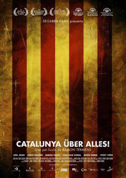 Cartel de Catalunya über alles!