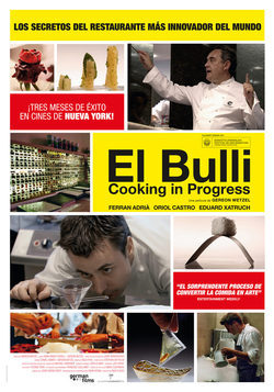 Cartel de El Bulli: Cooking in Progress