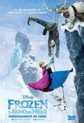 Cartel de Frozen: El reino del hielo