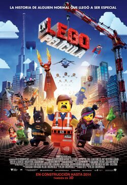 Cartel de La LEGO película