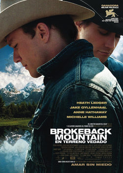 Cartel de Brokeback Mountain
