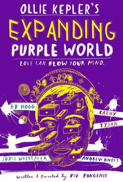 Cartel de Ollie Kepler's Expanding Purple World