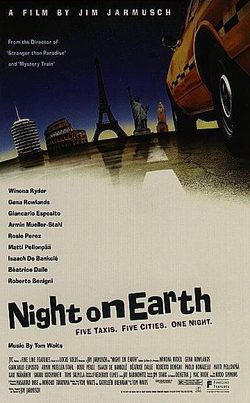 Cartel de Noche en la Tierra
