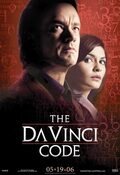 Cartel El código Da Vinci