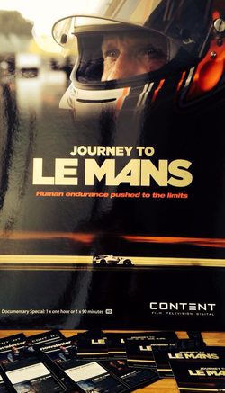 Cartel de Journey To Le Mans