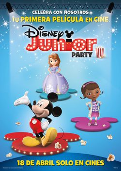 Cartel de Disney Junior Party