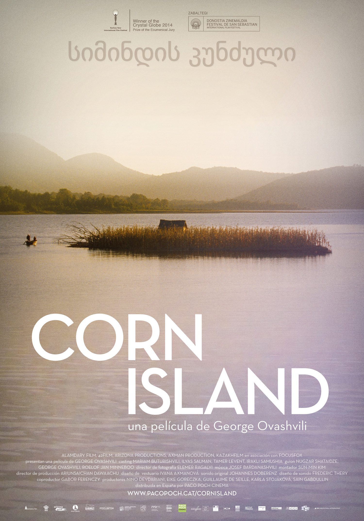 Cartel España de 'Corn Island'