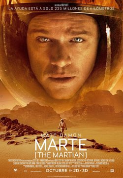 Cartel de Marte (The Martian)