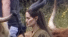 Primer vistazo a Angelina Jolie como Maléfica en el set de rodaje de Maleficent