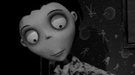 Nuevo tráiler de Frankenweenie, animación gótica con Tim Burton