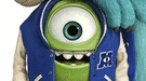 Mike y Sulley posan para la foto de clase en el póster de Monstruos University