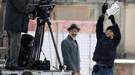 Imágenes y escena del rodaje de The Grand Budapest Hotel, lo nuevo de Wes Anderson