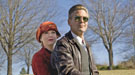 Cartel de Ella es el partido, lo nuevo de George Clooney