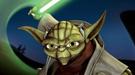 Tres carteles individuales de Star Wars: clone wars
