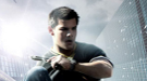 Póster oficial de Sin salida con Taylor Lautner