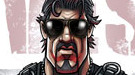 Sylvester Stallone y Jason Statham caricaturizados para Los mercenarios 2