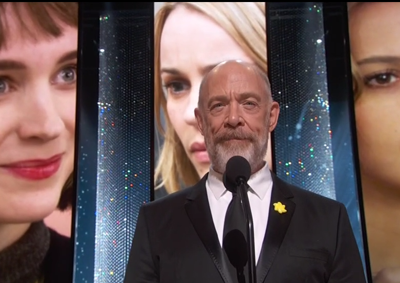 J.K. Simmons presenta Mejor Actriz Secundaria