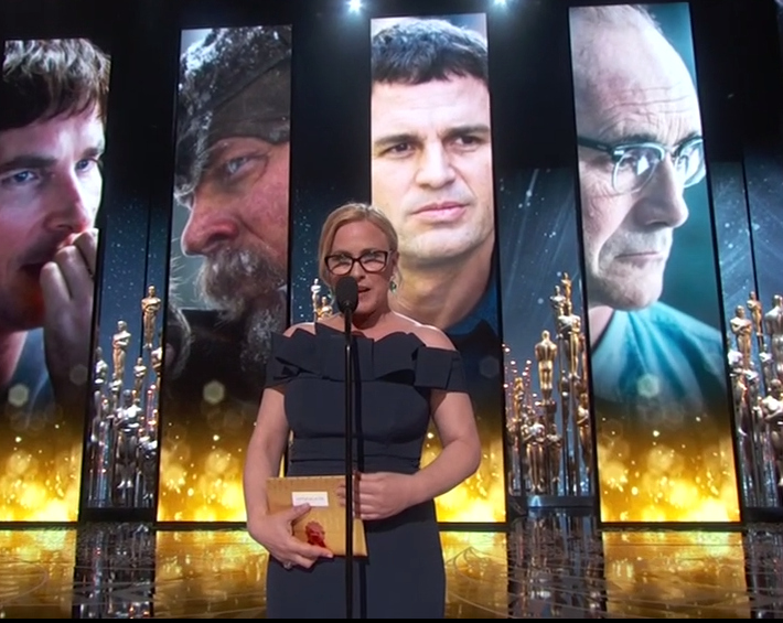Patricia Arquette presenta Mejor Actor Secundario