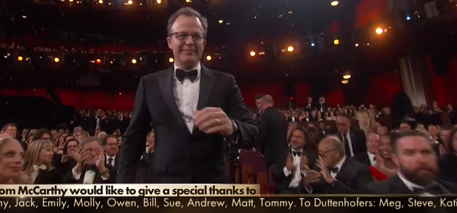 Spotlight gana Mejor Guion Original