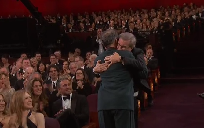 Steven Spielberg y Mark Rylance