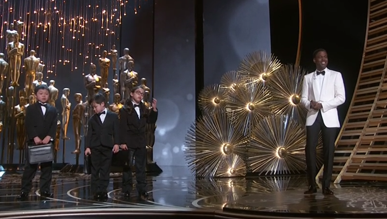 Chris Rock bromea en los Oscars 2016