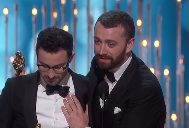Sam Smith gana el Oscar a Mejor Canción Original