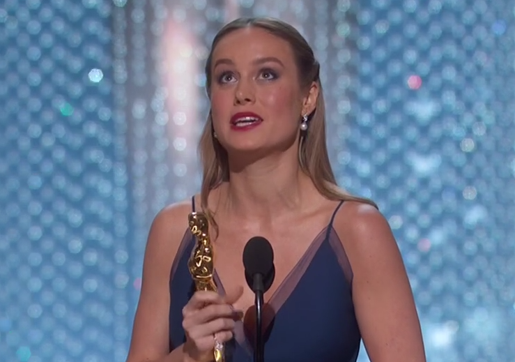 Brie Larson gana Mejor Actriz