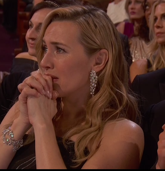 Kate Winslet emocionada por el premio de Leonardo DiCaprio