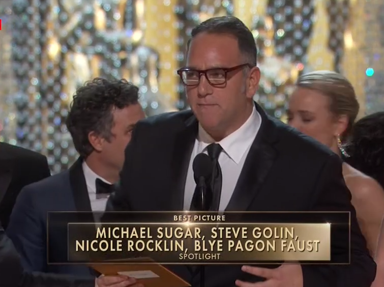 Spotlight gana el Oscar a Mejor Película