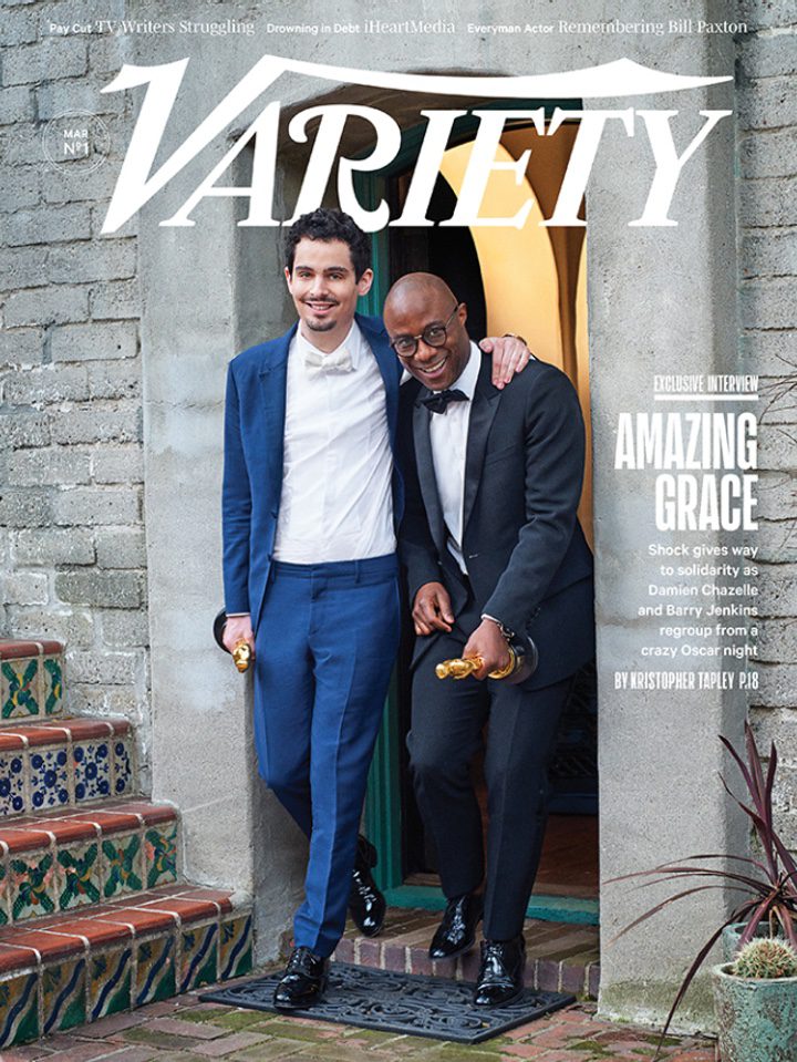  Damien Chazelle y Barry Jenkins en la portada de Variety
