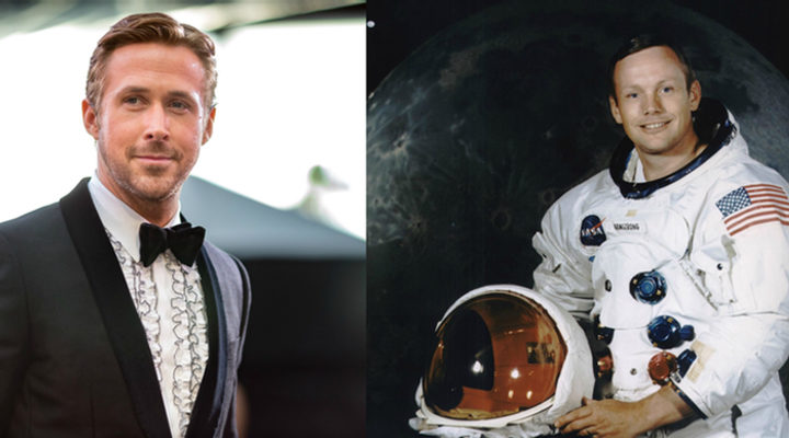 'Ryan Gosling y Neil Armstrong'