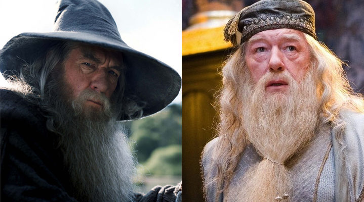Gandalf y Dumbledore