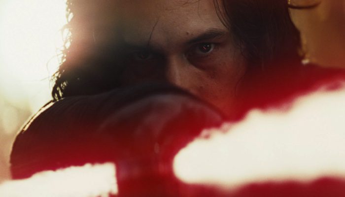 Kylo Ren, su cicatriz en 'Los últimos Jedi'