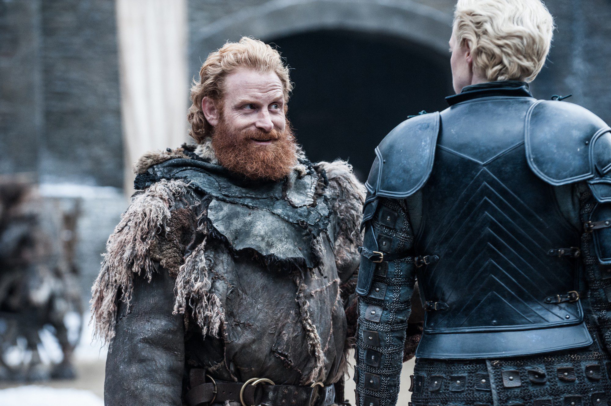 Tormund y Brienne se reencuentran en Invernalia