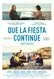 Que la fiesta continúe