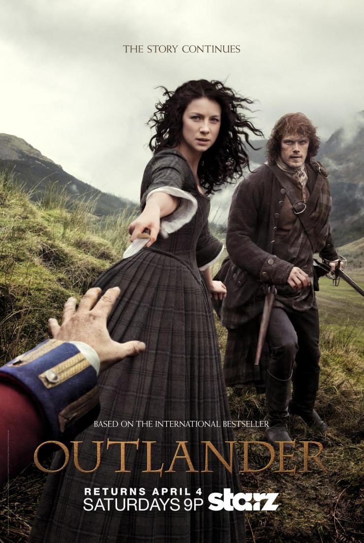 Cartel Temporada 1 de 'Outlander'