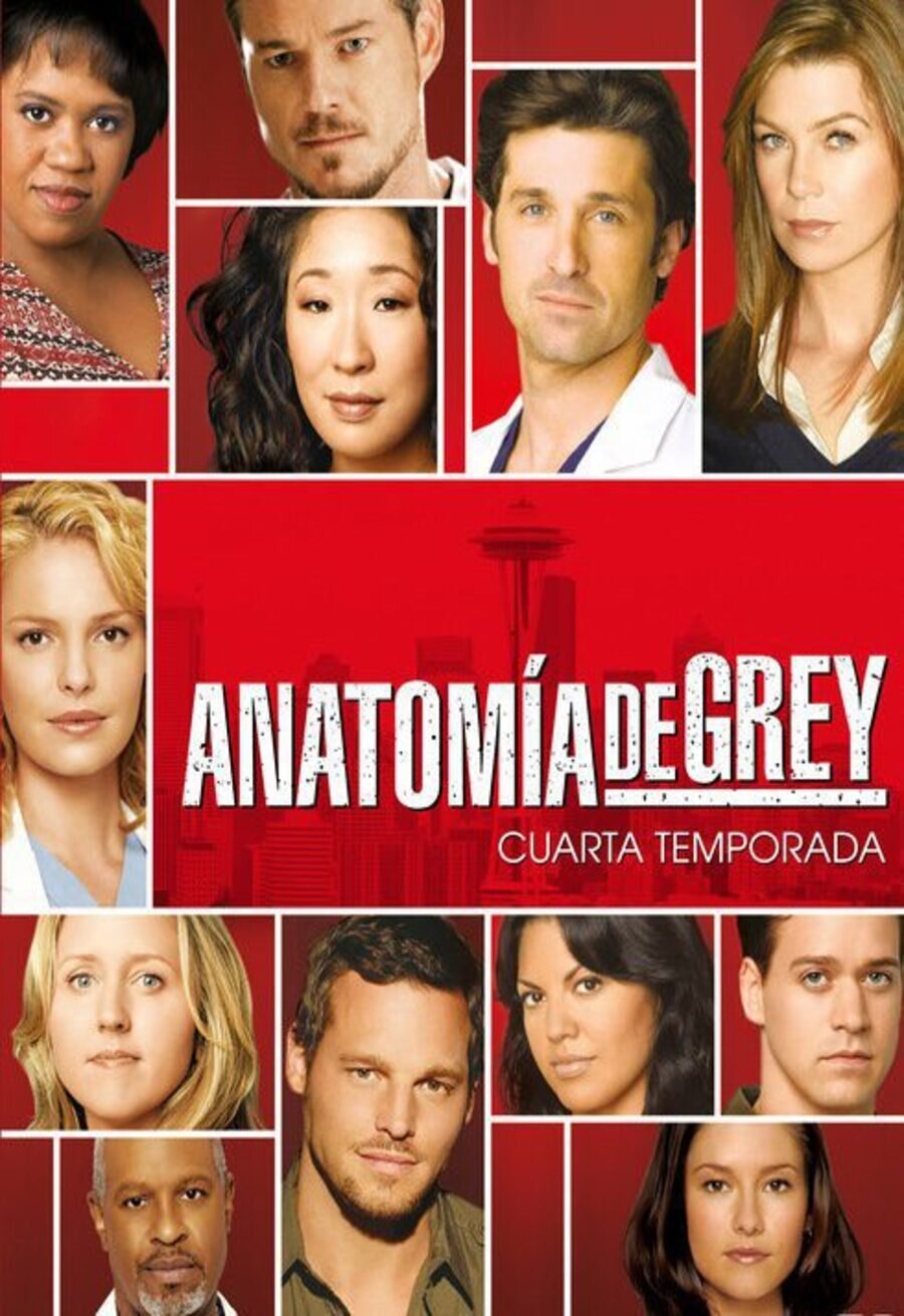 Cartel de Anatomía de Grey - Temporada 4