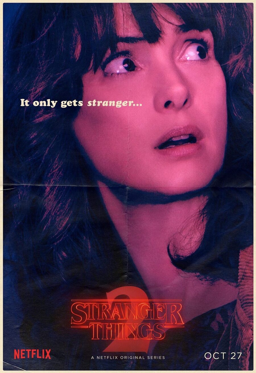 Cartel de Stranger Things - Joyce Byers - Temporada 2